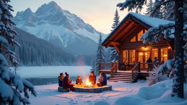Organiser un séjour au ski à plusieurs familles